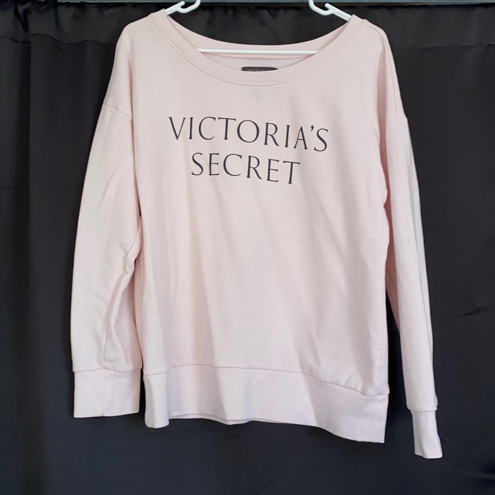 Victoria secret logo crewneck